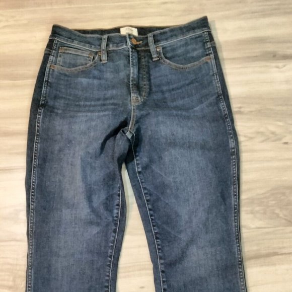 J Crew Vintage Straight Jeans Women's 28 Blue Dark Wash Denim - Picture 2 of 11